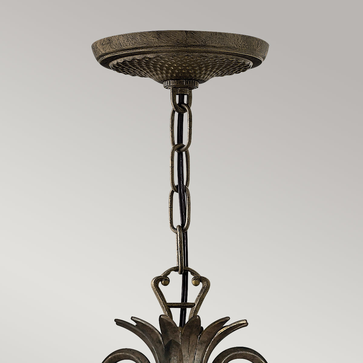 Hinkley Plantation 3 Light Chandelier Bronze