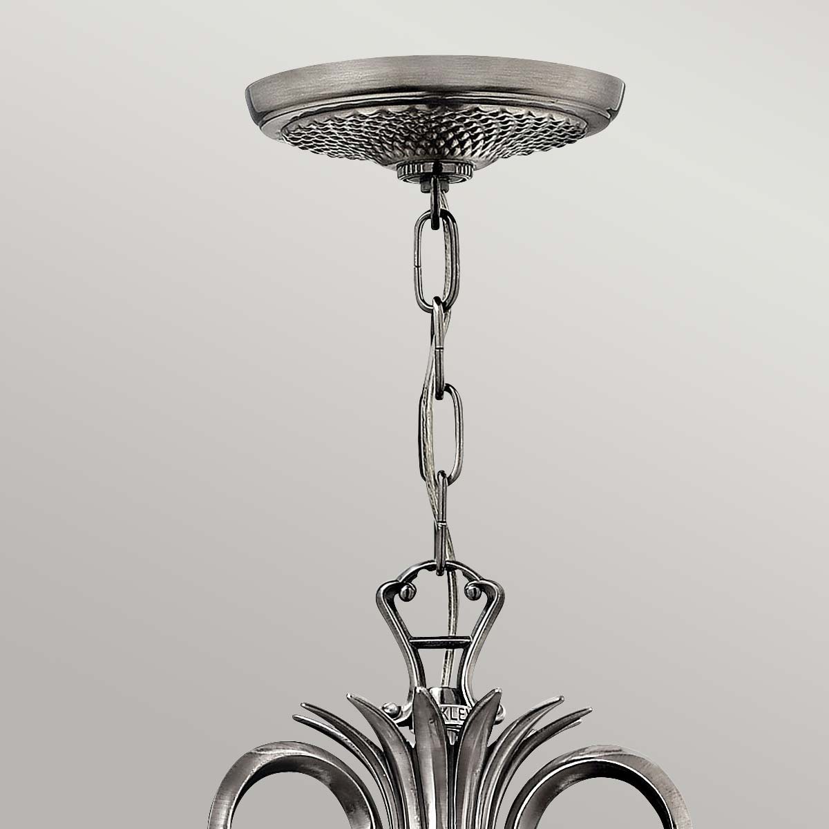 Hinkley Plantation 7 Light Chandelier Silver