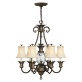 Hinkley Plantation 7 Light Chandelier Bronze