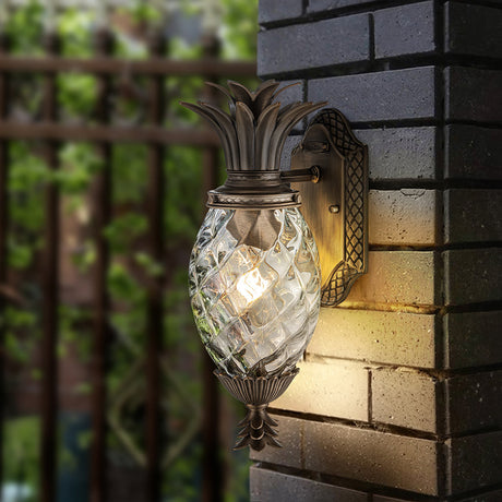 Hinkley Plantation 1lt Small Wall Lantern Bronze