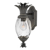 Hinkley Plantation 1lt Small Wall Lantern Black