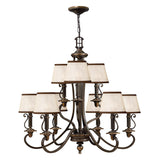 Hinkley Plymouth 9 Light Chandelier