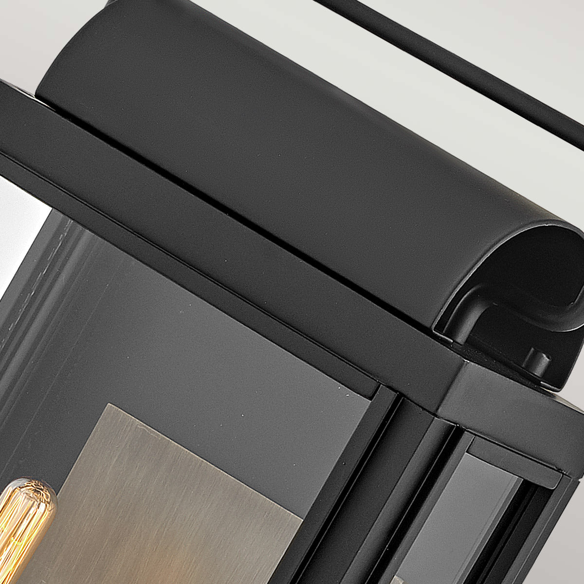 Hinkley Sag Harbor 2 Light Medium Wall Lantern Black