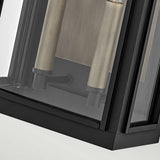 Hinkley Sag Harbor 2 Light Medium Wall Lantern Black