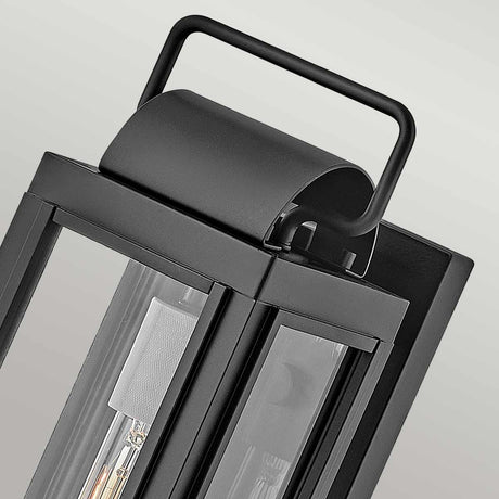 Hinkley Sag Harbor 1 Light Small Wall Lantern Black