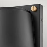 Hinkley Scout 1lt Small Wall Light Black