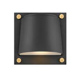 Hinkley Scout 1lt Small Wall Light Black
