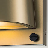 Hinkley Scout 1lt Small Wall Light Brass