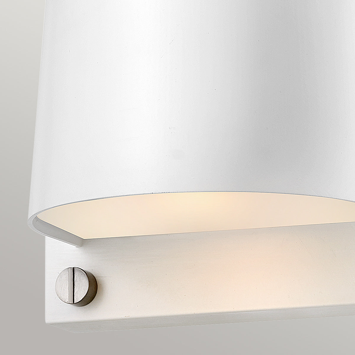 Hinkley Scout 1lt Small Wall Light White