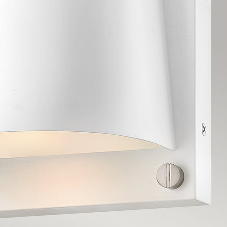 Hinkley Scout 1lt Small Wall Light White