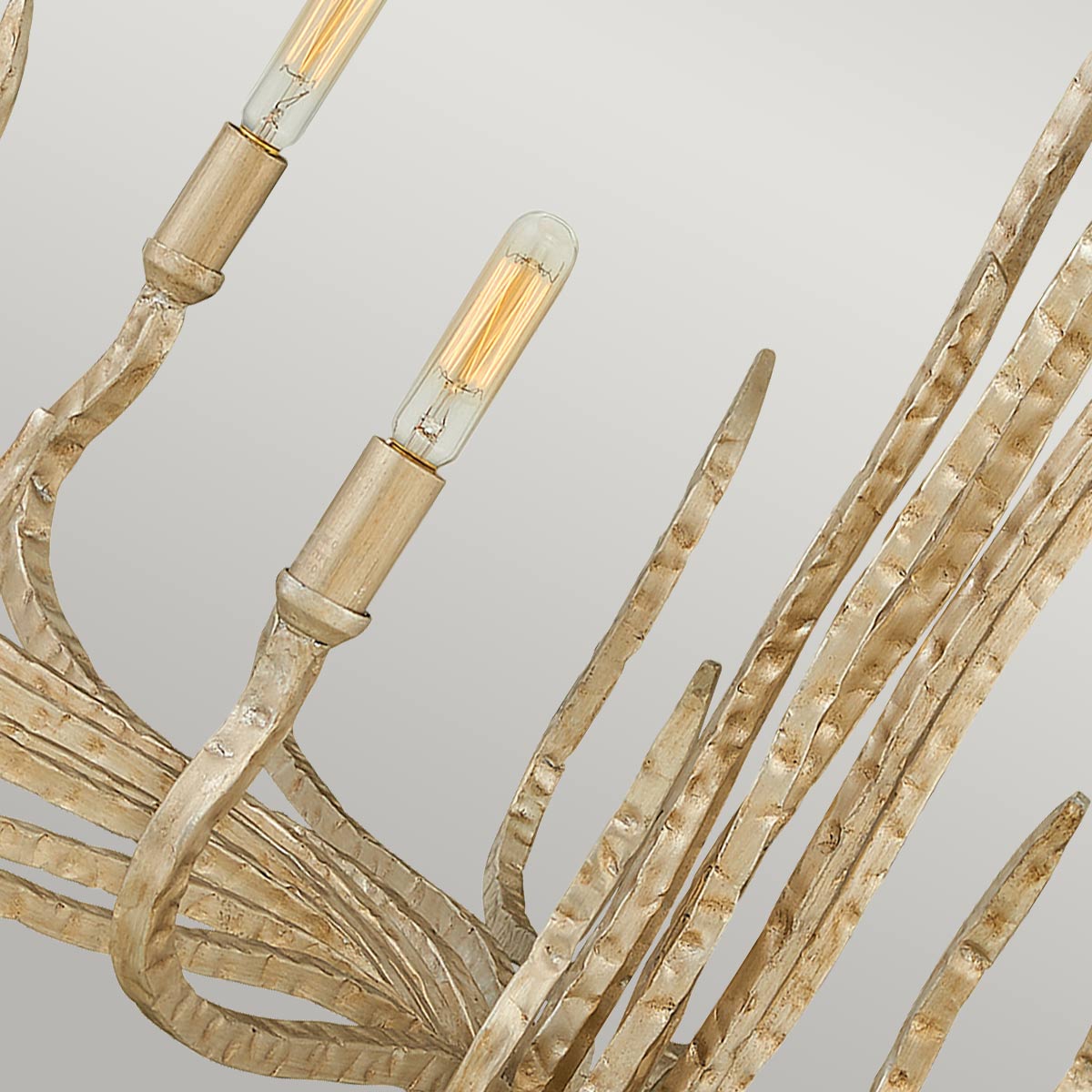 Hinkley Spyre 6 Light Chandelier Gold