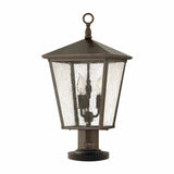 Hinkley Trellis 3 Light Large Pedestal