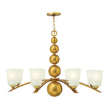 Hinkley Zelda 8 Light Chandelier Brass