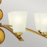 Hinkley Zelda 8 Light Chandelier Brass