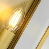 Elstead Holborn 2 Light Medium Half Lantern Brass