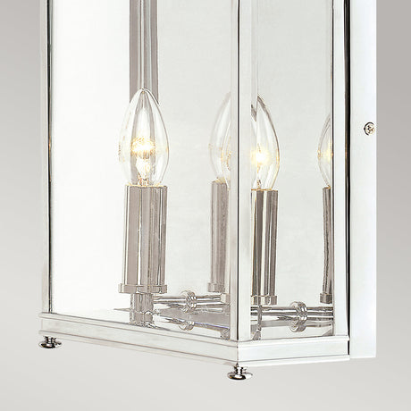 Elstead Holborn 2 Light Half Lantern Medium Brass
