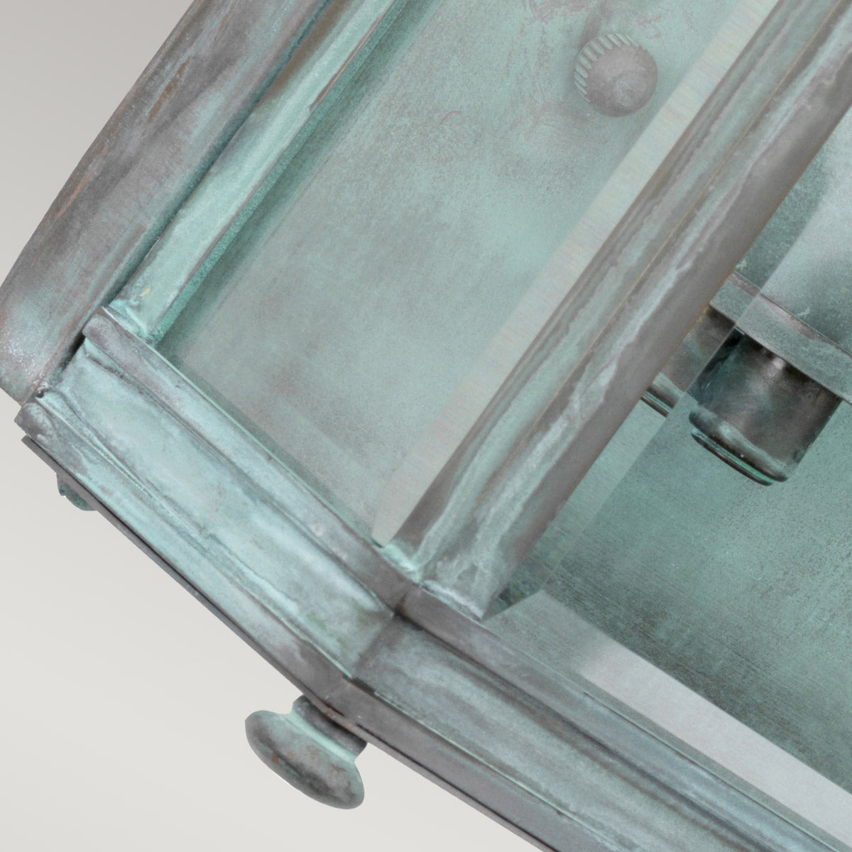 Elstead Holborn 2 Light Medium Half Lantern Bronze