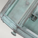 Elstead Holborn 2 Light Medium Half Lantern Bronze