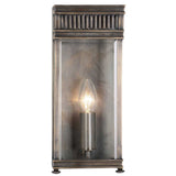 Elstead Holborn 1 Light Half Lantern Small Bronze