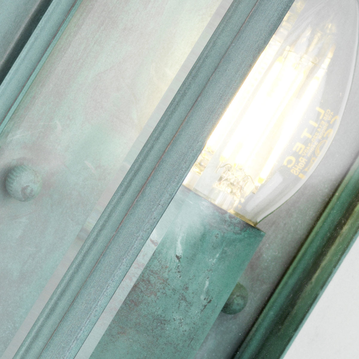 Elstead Holborn 1 Light Small Half Lantern