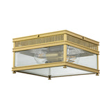 Elstead Holborn 2 Light Flush Brass