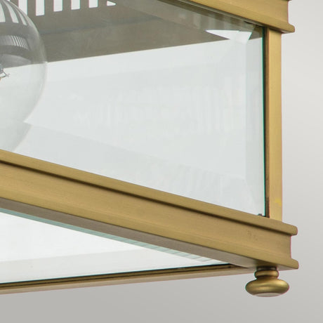 Elstead Holborn 2 Light Flush Brass