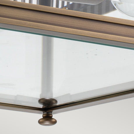 Elstead Holborn 2 Light Flush Bronze