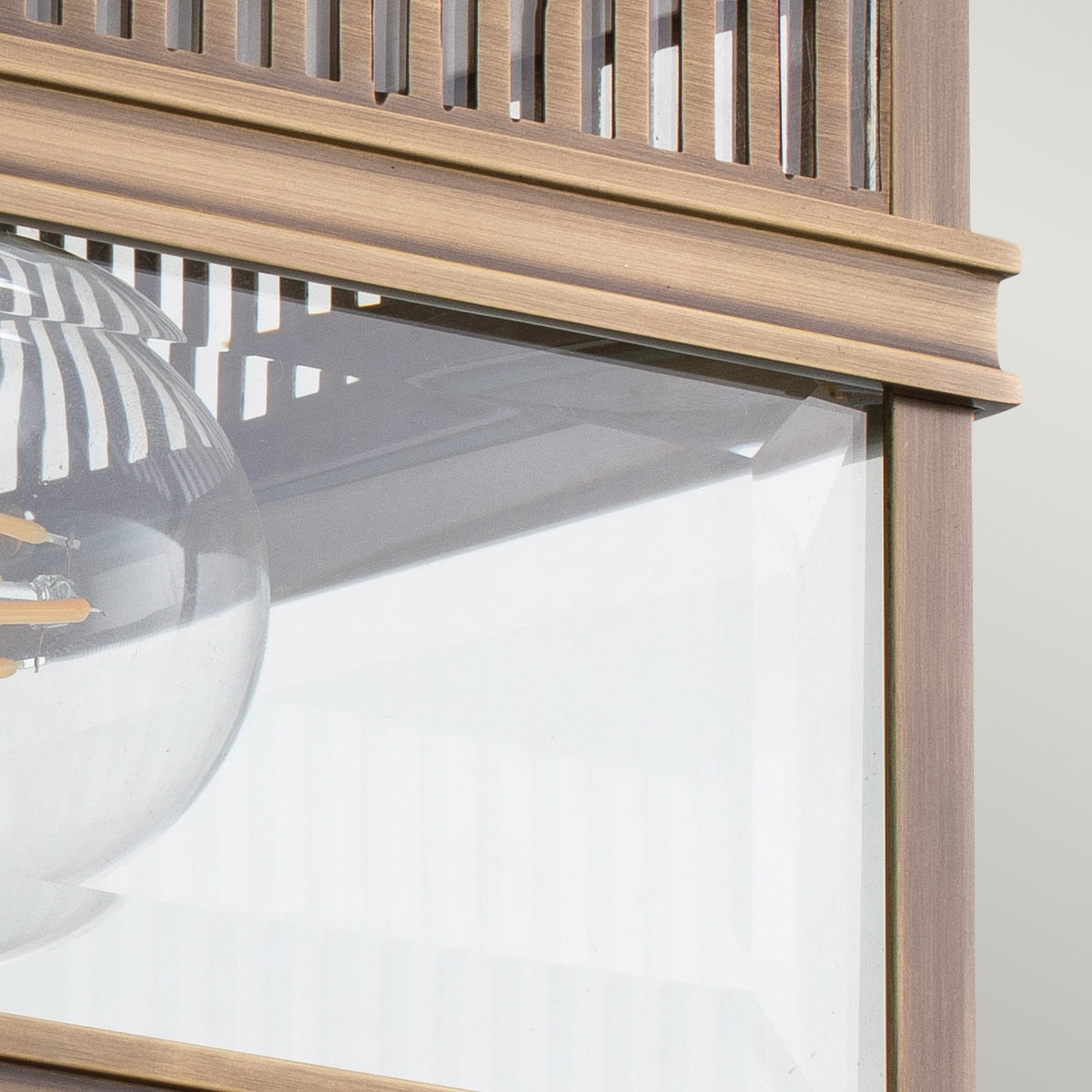 Elstead Holborn 2 Light Flush Bronze