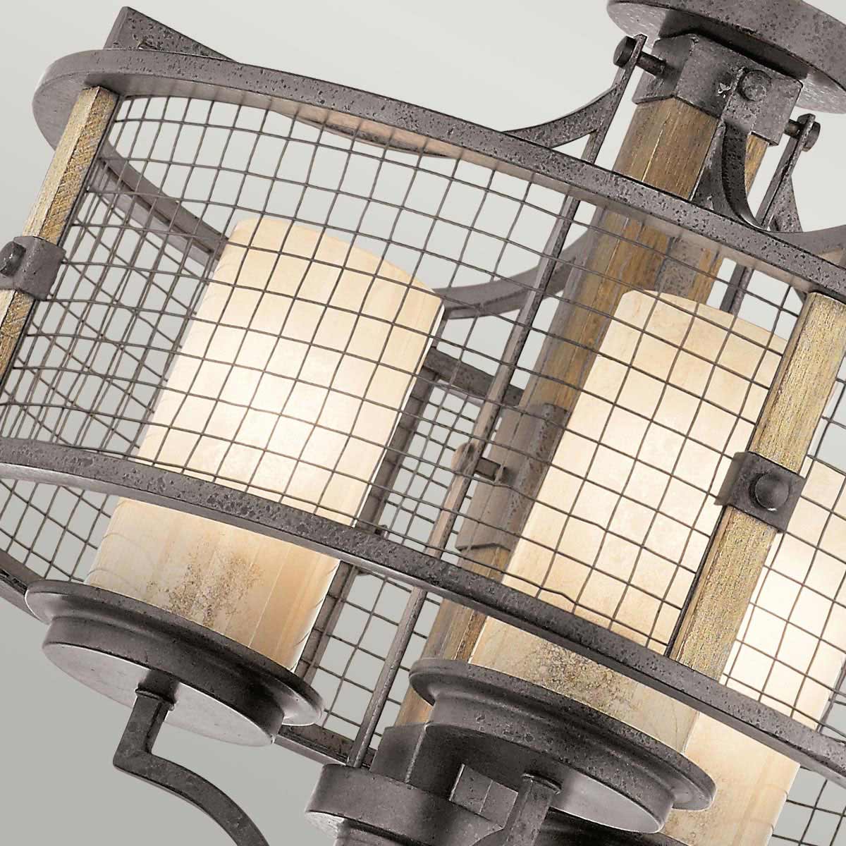 Kichler Ahrendale 3 Light Duo-Mount Chandelier