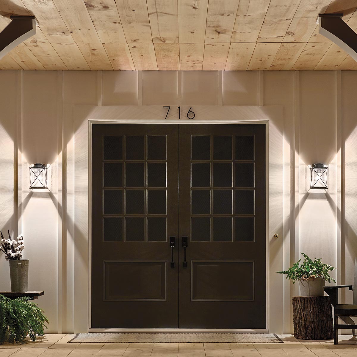 Kichler Argyle 1 Light Medium Outdoor Wall Light