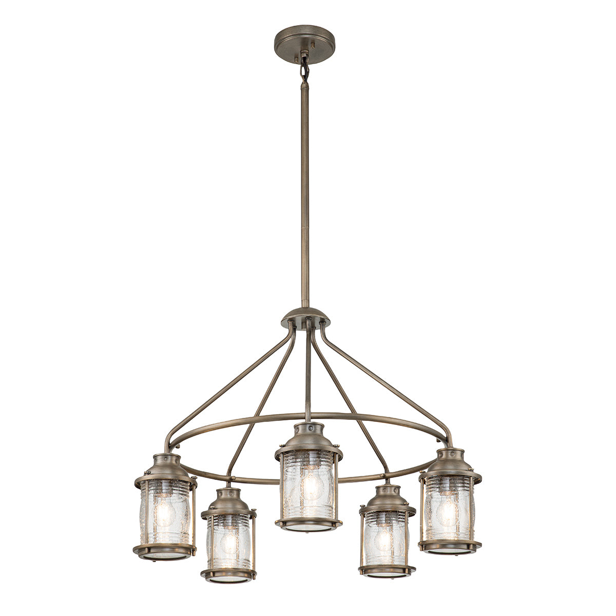 Kichler Ashland Bay 5 Light Outdoor Chandelier