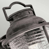 Kichler Ashland Bay 1 Light Medium Wall Lantern Grey