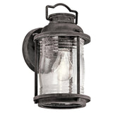 Kichler Ashland Bay 1 Light Small Wall Lantern Grey