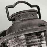 Kichler Ashland Bay 1 Light Small Wall Lantern Grey