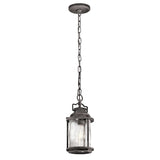 Kichler Ashland Bay 1 Light Small Chain Lantern Grey