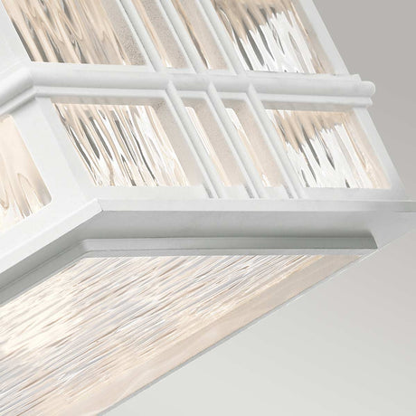 Kichler Beacon Square 2 Light Flush White