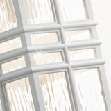 Kichler Beacon Square 1 Light Medium Wall Lantern White