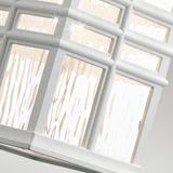 Kichler Beacon Square 1 Light Medium Wall Lantern White