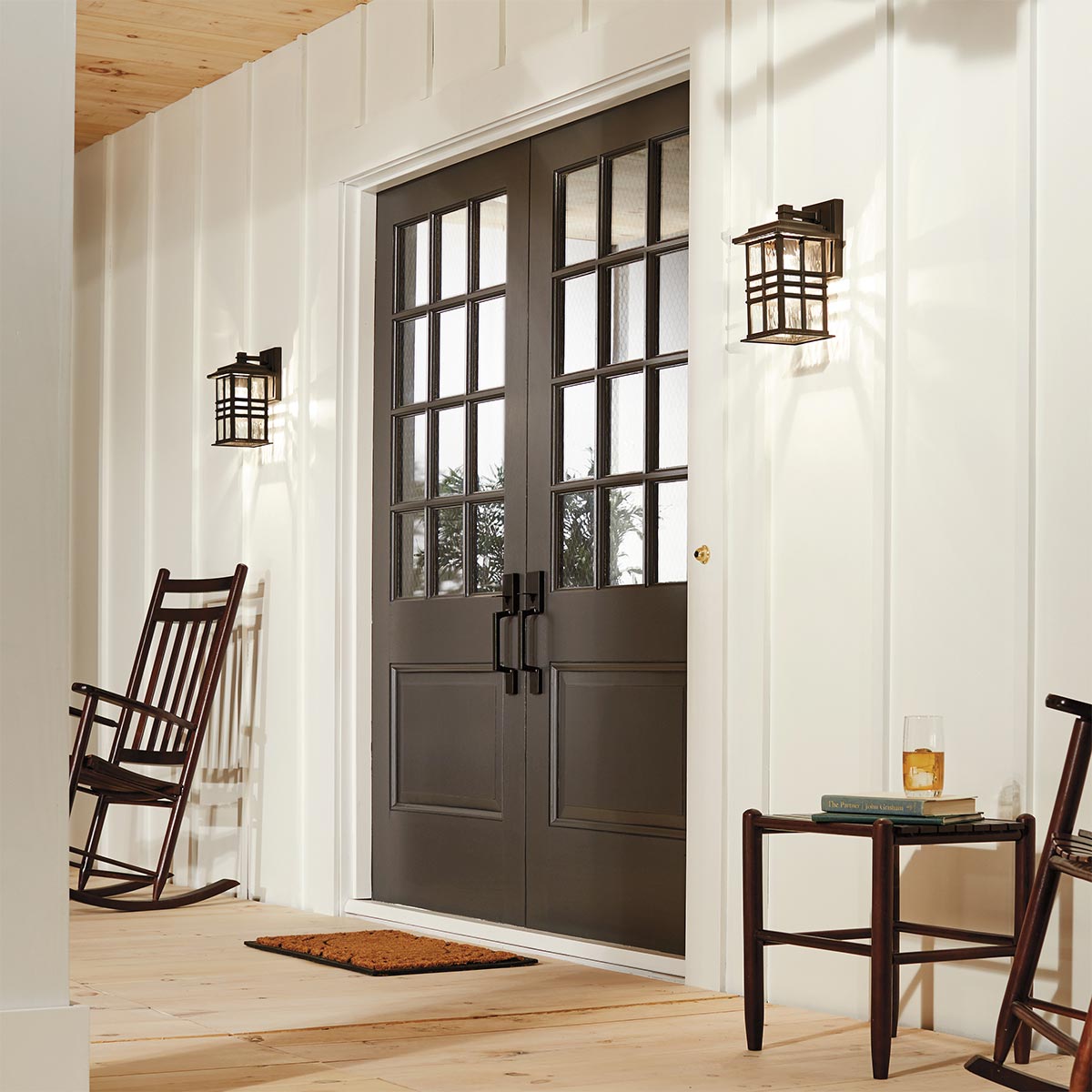 Kichler Beacon Square 1 Light Small Wall Lantern