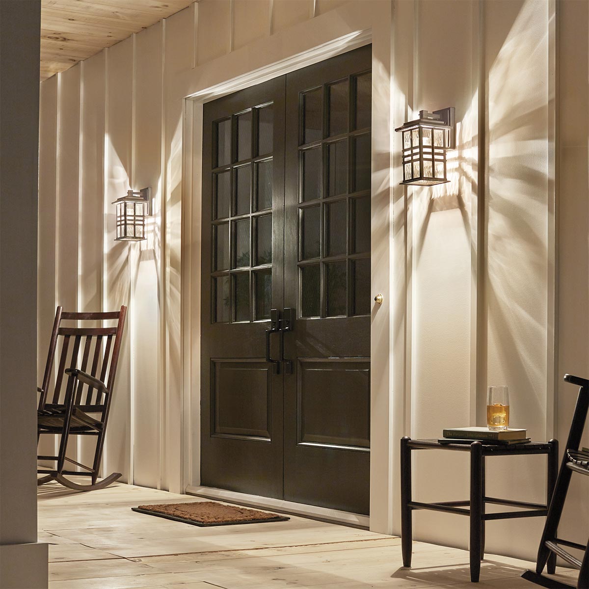 Kichler Beacon Square 1 Light Small Wall Lantern