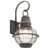 Kichler Bridgepoint 1 Light Large Wall Lantern Grey