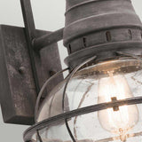 Kichler Bridgepoint 1 Light Large Wall Lantern Grey