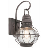 Kichler Bridgepoint 1 Light Medium Wall Lantern Grey