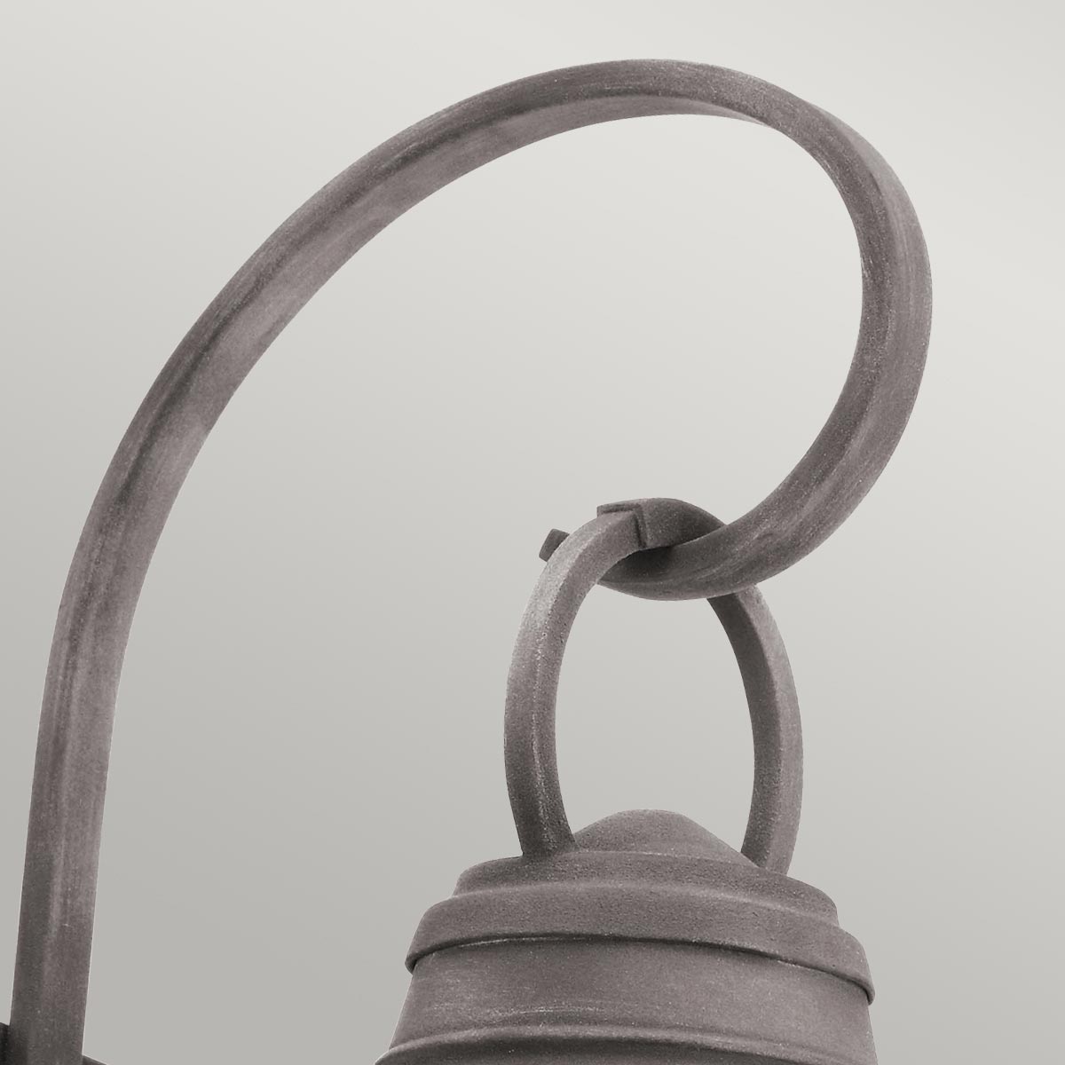 Kichler Bridgepoint 1 Light Medium Wall Lantern Grey