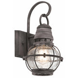 Kichler Bridgepoint 1 Light Small Wall Lantern Grey