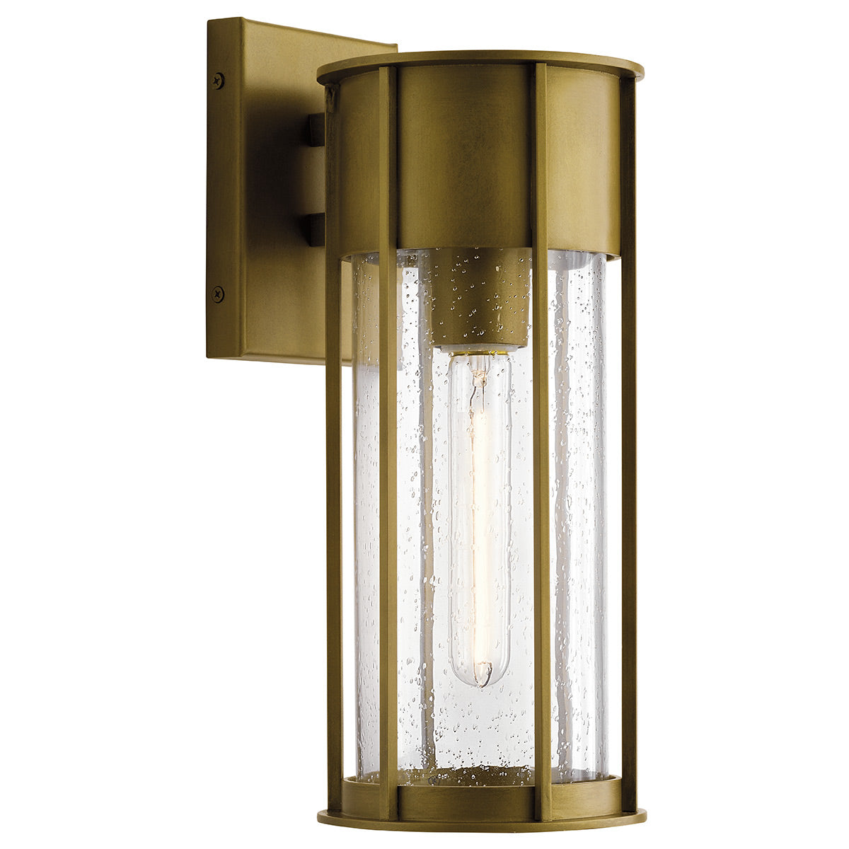 Kichler Camillo 1lt Medium Wall Lantern Brass
