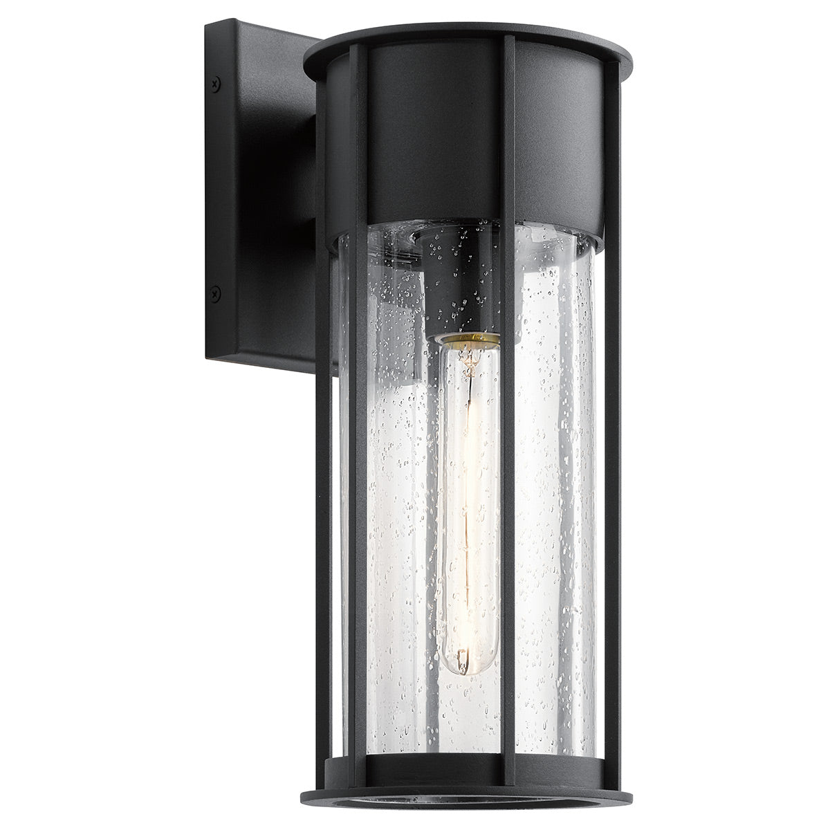 Kichler Camillo 1lt Medium Wall Lantern Black