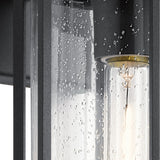 Kichler Camillo 1lt Medium Wall Lantern Black