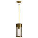 Kichler Camillo 1lt Outdoor Pendant Brass