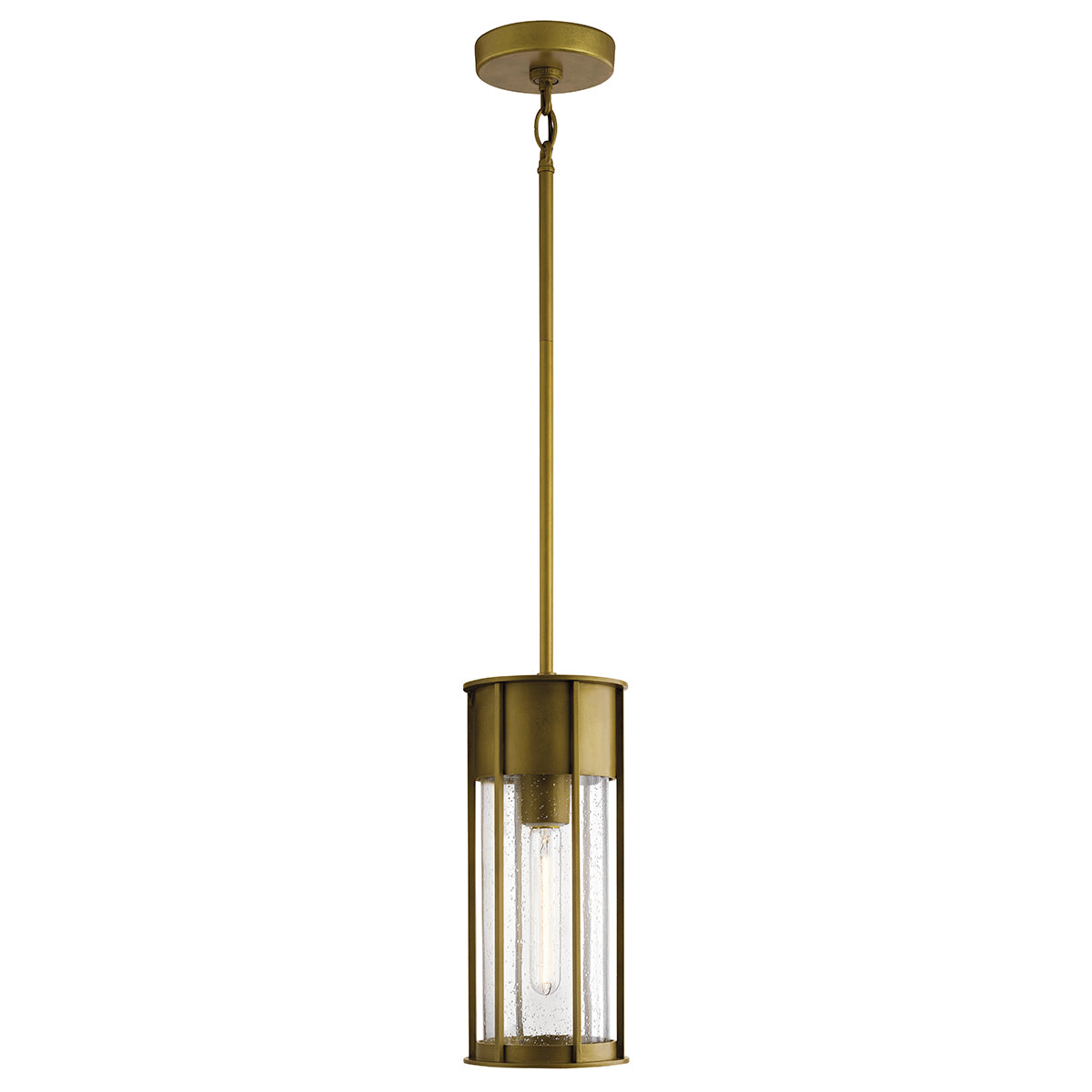 Kichler Camillo 1lt Outdoor Pendant Brass